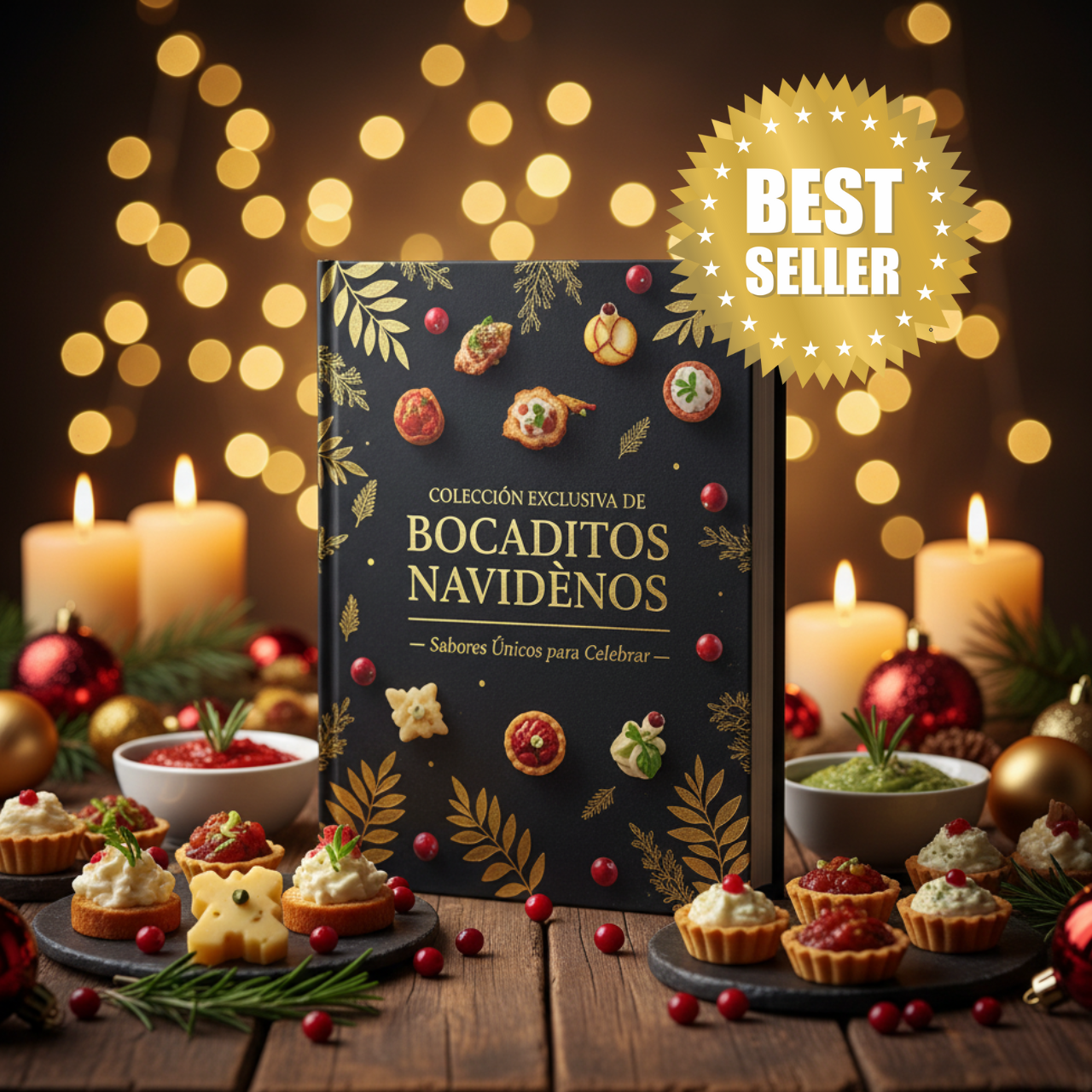 🏆Colección Exclusiva de Bocaditos Navideños Sabores Únicos para Celebrar🏆
